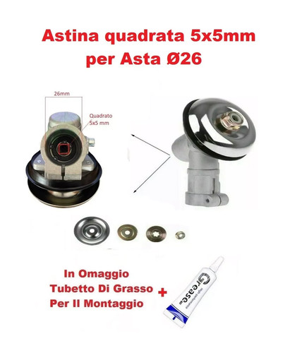 Coppia conica decespugliatore