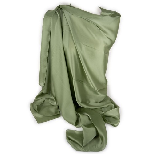 Stola verde salvia seta - , da