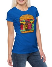 T-shirt donna hamburger