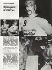 HOCKEY GHIACCIO HC VALPELLICE FIAT RICAMBI NOTIZIARIO AUTORIPARATORE 16 1978