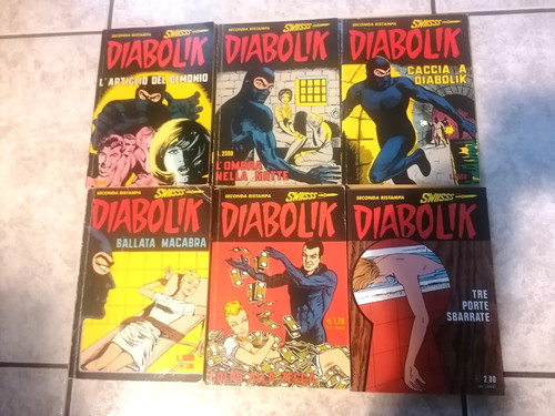 Diabolik seconda ristampa - seconda,