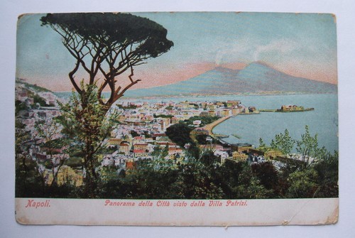 Postcard panorama della città - della,