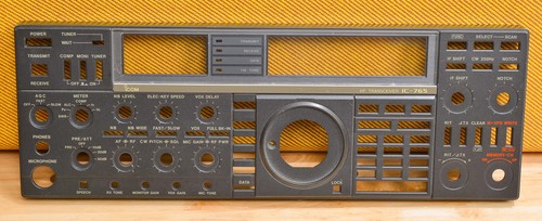 Icom 765 pannello - ic-765, frontale