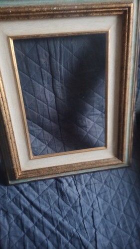 Cornice con vetro artigianale - con,