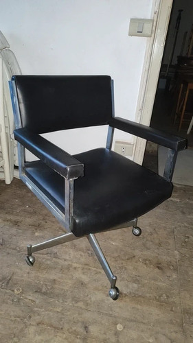 Sedia ufficio vintage girevole - vintage,