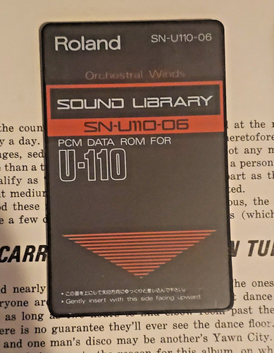 Scheda roland u110 06 - roland, sn-u110-06