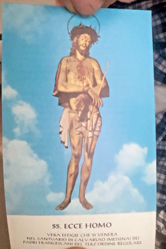Santino santissimo ecce homo - santino,