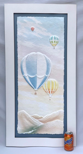 Marino mongolfiere rilievo - 3d,