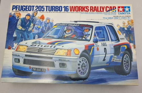 Tamiya peugeot 205 turbo - tamiya, 1/24