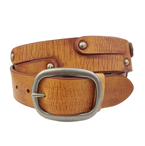 Cintura jeans vintage pelle - cintura,