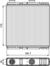 VALEO 811543 Scambiatore di