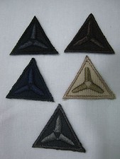 3 TOPPE PATCH APPLICAZIONI RICAMO TESSUTO TERMOADESIVE O CUCIRE DIAM 2,1X2,1 cm.