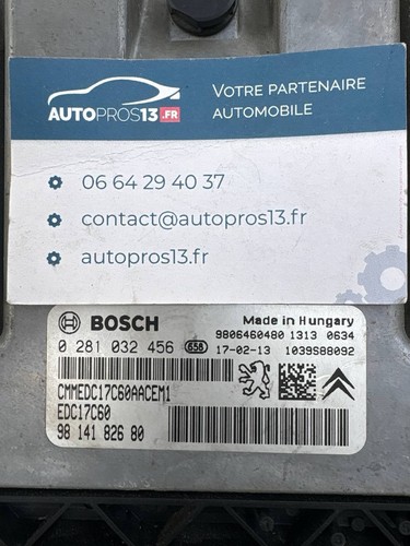 Calculateur moteur ecu - calculateur, peugeot
