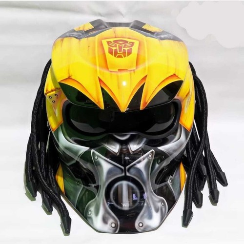 Testa casco moto predator - testa,