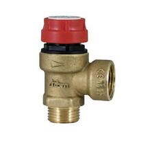 VALVOLA DI SICUREZZA 1/2"  M/F 3 BAR FERROLI 39800130 COMPATIBILE