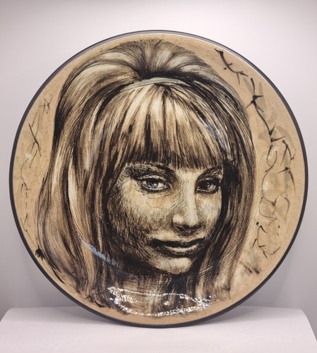Piatto decorativo ceramica