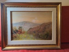 Quadro Antico. Vincenzo Laricchia, olio su tavola;cm 35x49; con cornice 51x65 