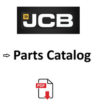 JCB 2DX LE TERNE 00659249-, 00760001 - Manuale catalogo ricambi PDF USB