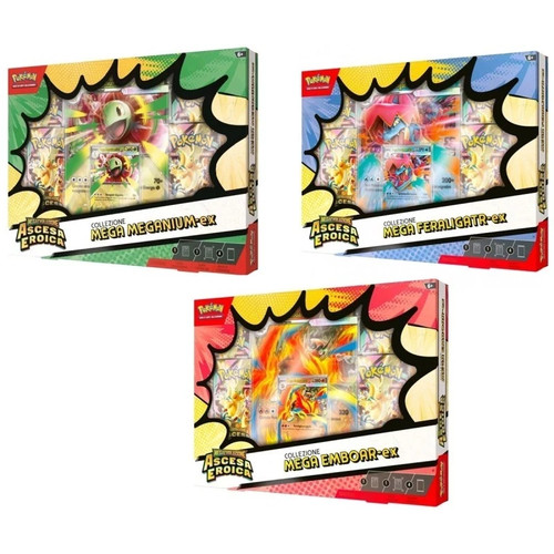 Pokemon bundle collezione mega - bundle,