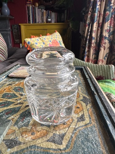 Vintage old cut - old, glass