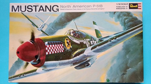 51b mustang 32 revell - mustang, 1:32