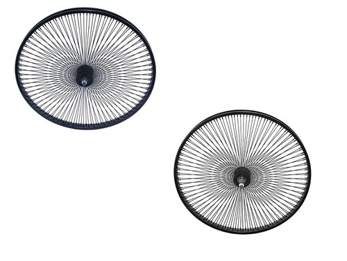 Set ruote bici nere con - ruote, 29"