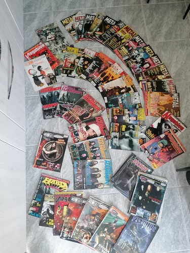 Lotto riviste metal - 50,
