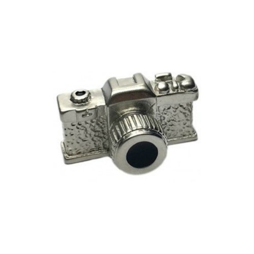 Retro silver slr camera - retro, 3d