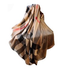 Burberry Sciarpa Pashmina in Cashmere Donna Bicolore 180×70 Special Price