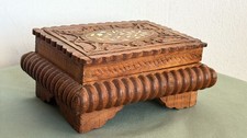 VECCHIO COFANETTO IN LEGNO CON