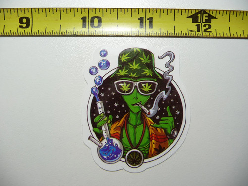 Marijuana alien bong beach hat - beach,