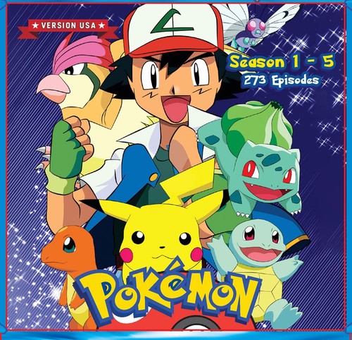 Pokemon season vol 1 273 - 1-5, vol.1-273