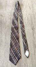 Cravatta seta vintage - 80's, tie