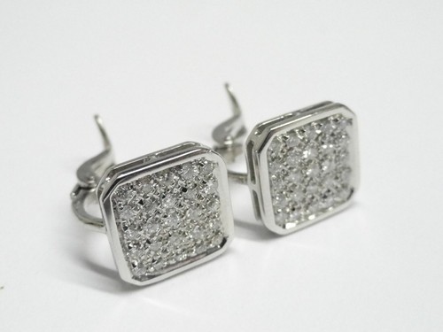 Orecchini oro bianco 750 - 18,
