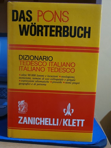 Dizionario tedesco italiano - dizionario, tedesco-italiano