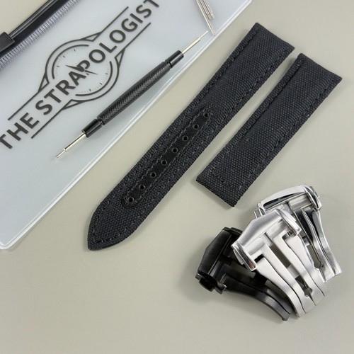 Cinturino orologio nylon nero
