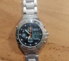 OROLOGIO DA POLSO UOMO IN ACCIAIO - SPORTIVO - MULTIFUNZIONE - MARCA UK B-330