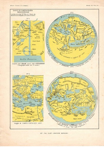 Carte geografiche del medio - carte,