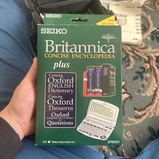 Seiko ER8000 Enciclopedia Elettronica e Dizionario con istruzioni