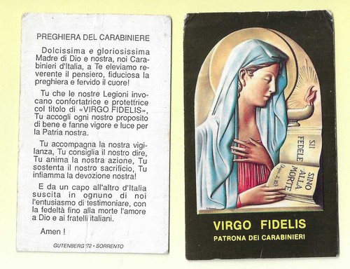 Virgo fidelis patrona dei - virgo,