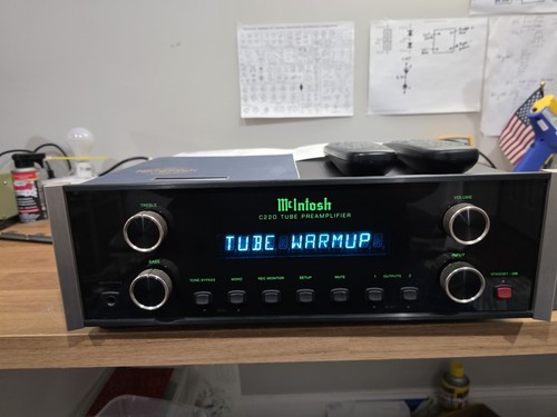Mcintosh c220 stereo - c220, tube