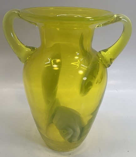 Vaso vintage giallo - , limone