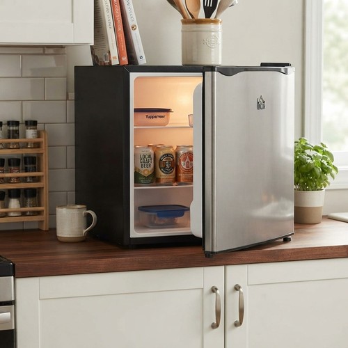 Mini frigo 46l argento con - 46l,