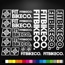 FIT BIKECO - 18 Vinyl Decals
