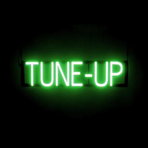 Spellbrite insegna tune - tune-up, |