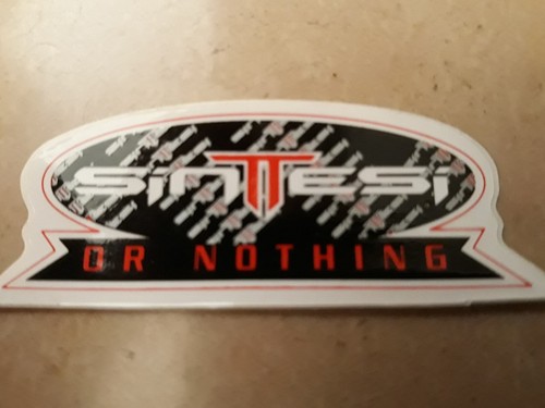 Sintesi sticker decal cycling - decal,
