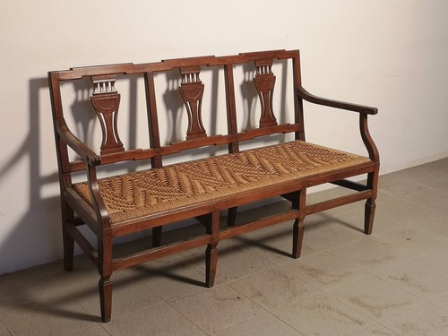 Divano luigi xvi legno di - in,