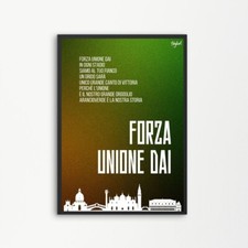Poster Quadro Calcio Tifosi Fans Football A3 Stampa su Carta Pregiata | SKYLLART