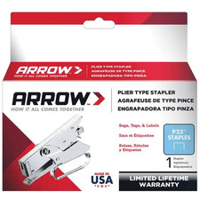 Freccia di fissaggio P22 pinza resistente tipo cucitrice MADE IN USA NUOVA SPEDIZIONE GRATUITA