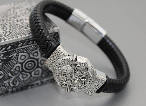 Bracciale uomo teschio e - 🖤,